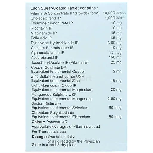 maximin forte tablet 20's